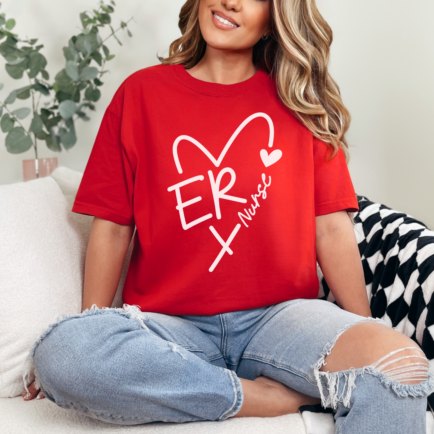 ER Nurse Heart T-Shirt