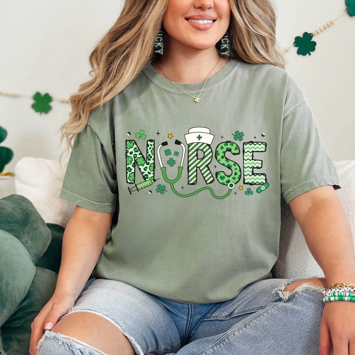 St. Patrick's Day Nurse T-Shirt