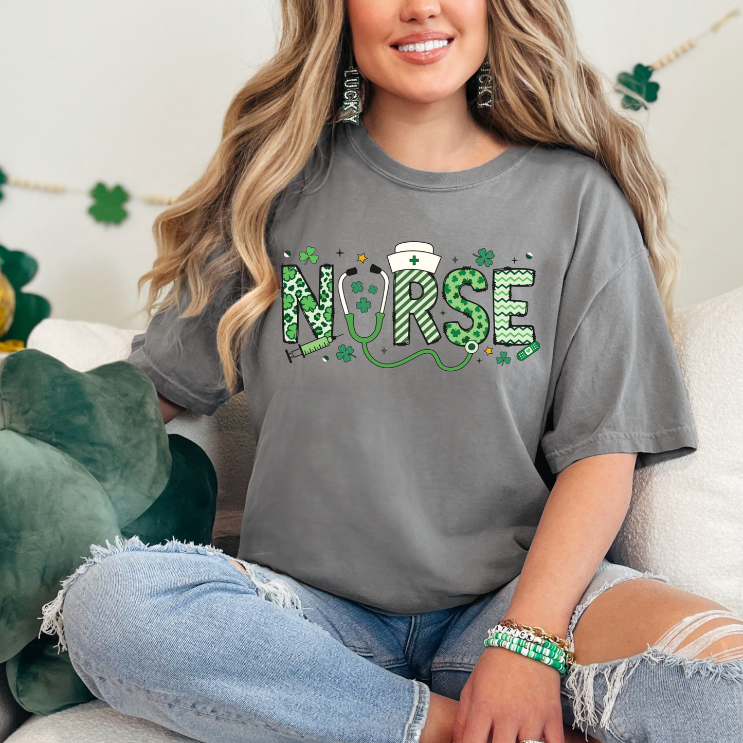 St. Patrick's Day Nurse T-Shirt