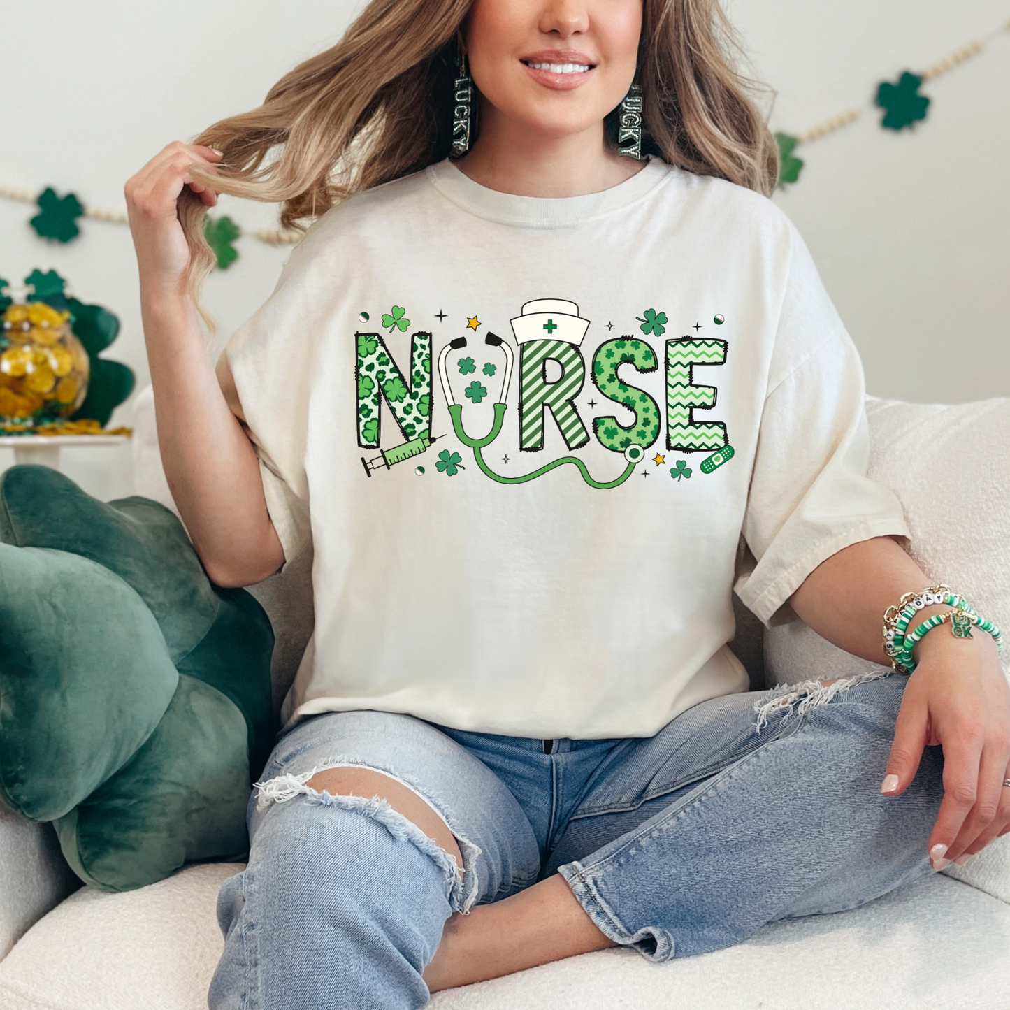 St. Patrick's Day Nurse T-Shirt
