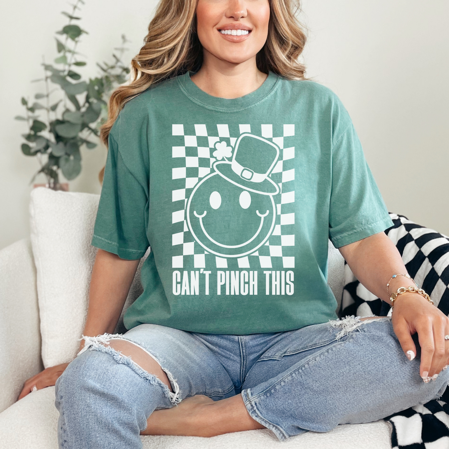 Can't Pinch This (White) - St. Patrick's Day T-Shirt