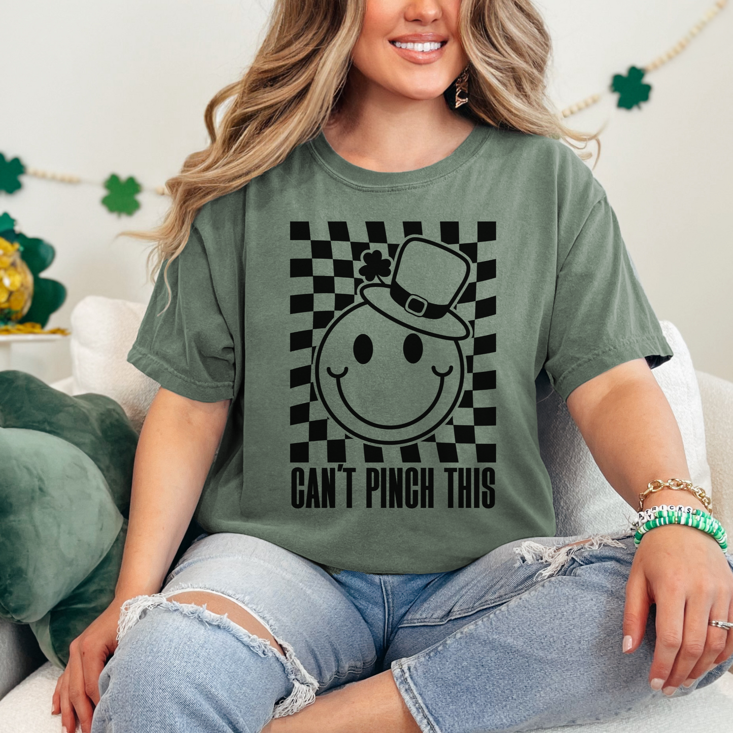 Can't Pinch This (Black) - St. Patrick's Day T-Shirt
