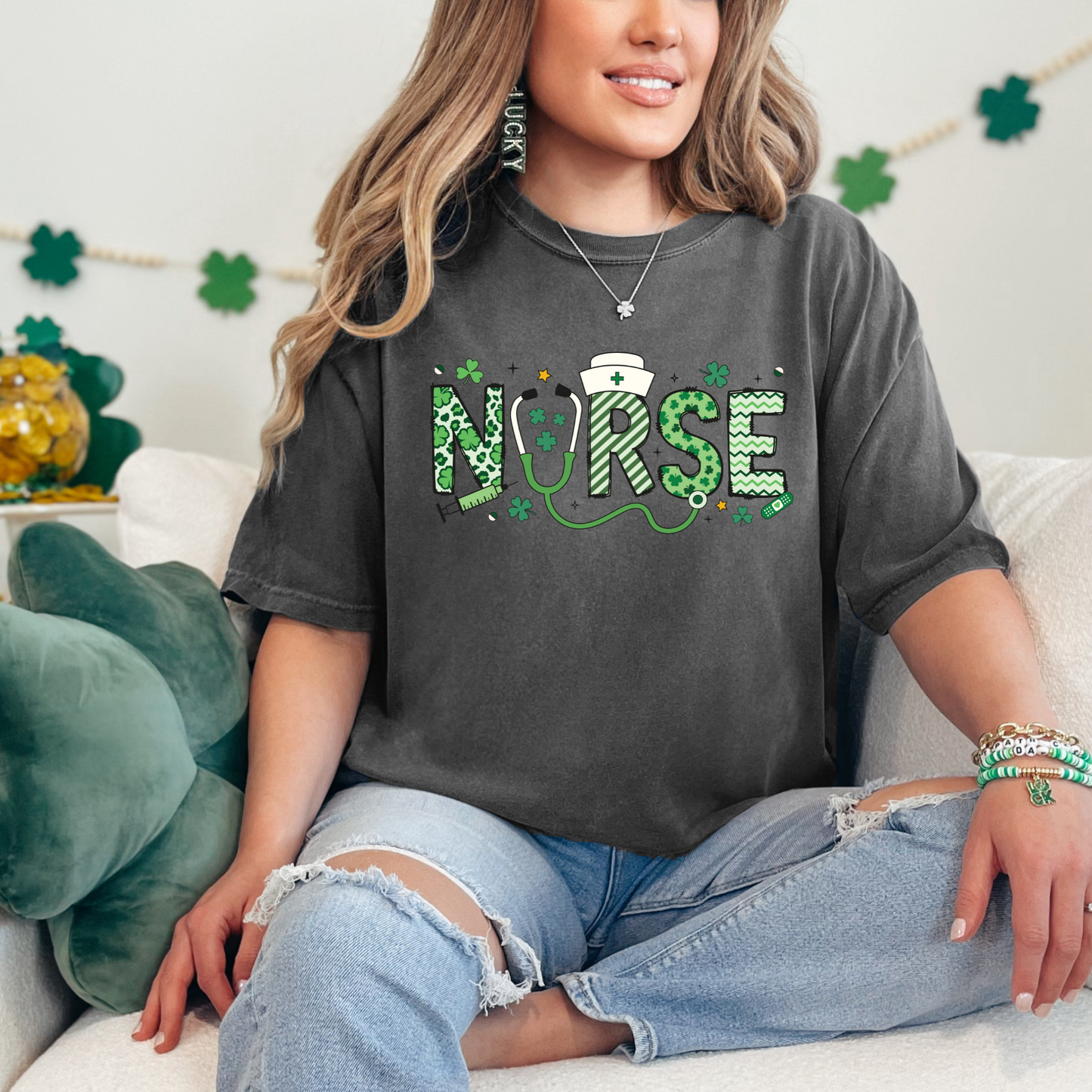 St. Patrick's Day Nurse T-Shirt