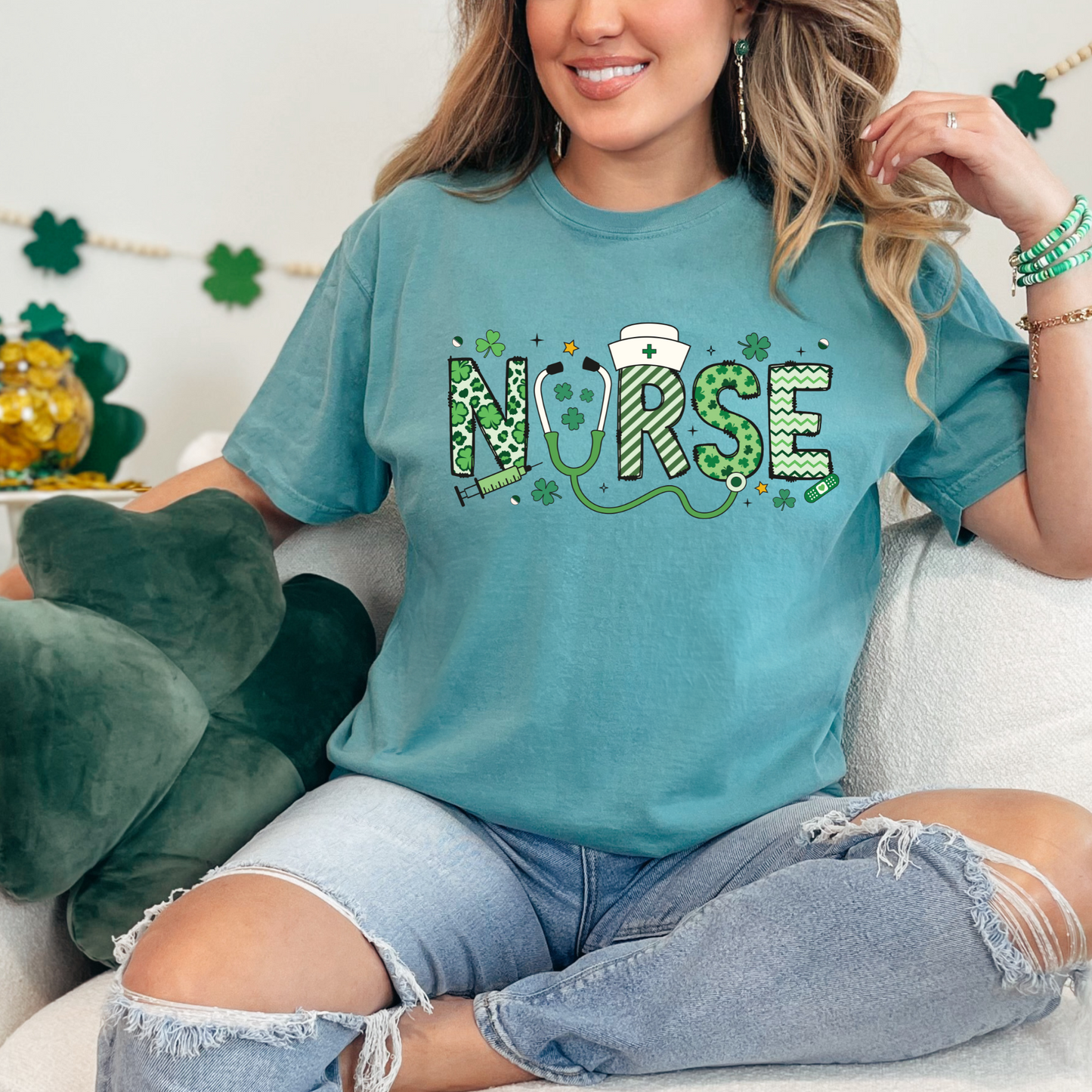 St. Patrick's Day Nurse T-Shirt