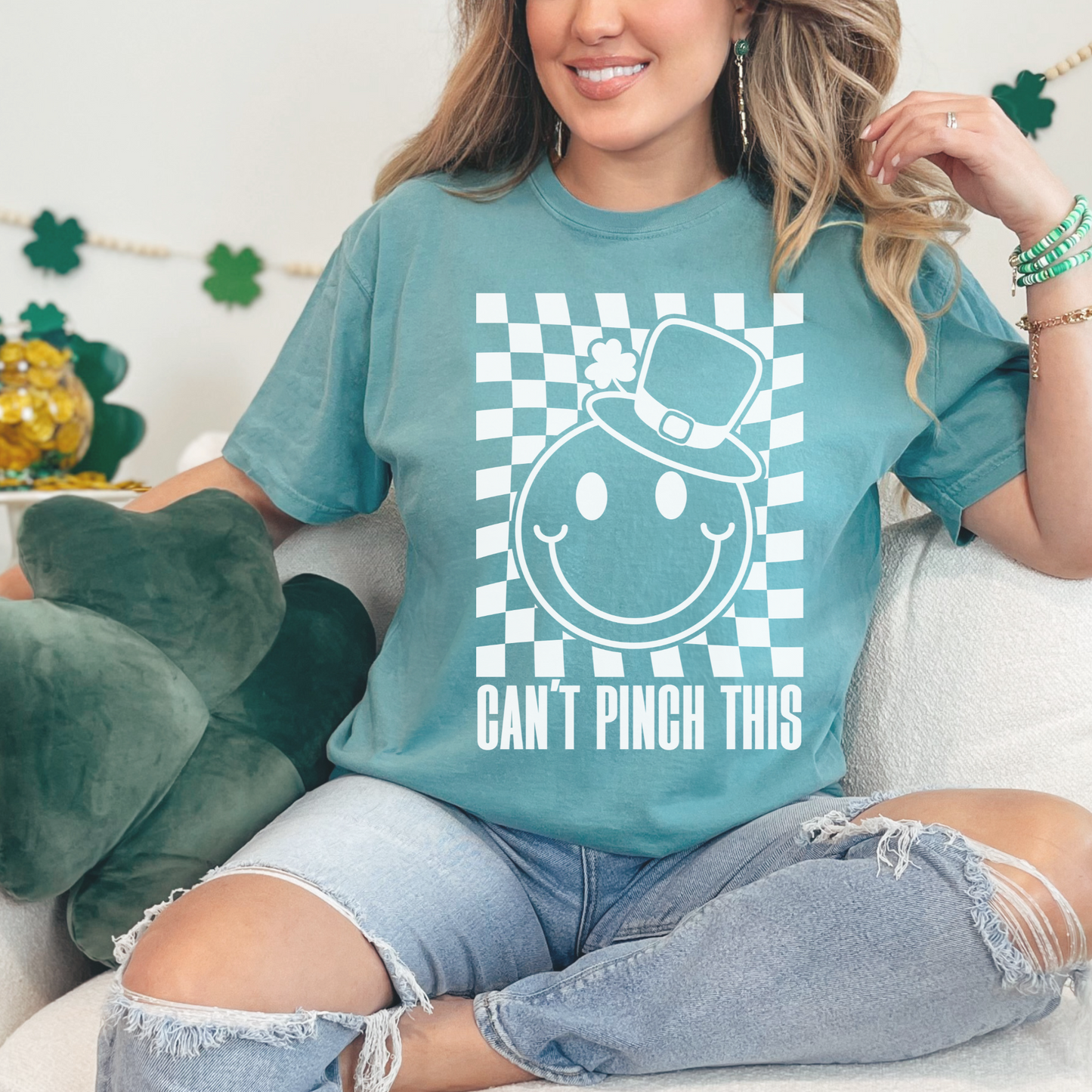 Can't Pinch This (White) - St. Patrick's Day T-Shirt