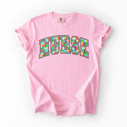Nurse Autism Awareness T-Shirt