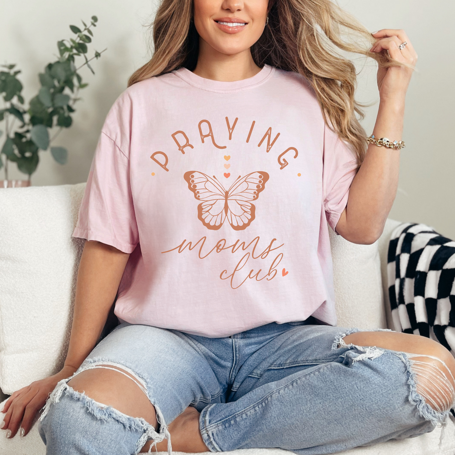 Praying Moms Club - Boho T-Shirt