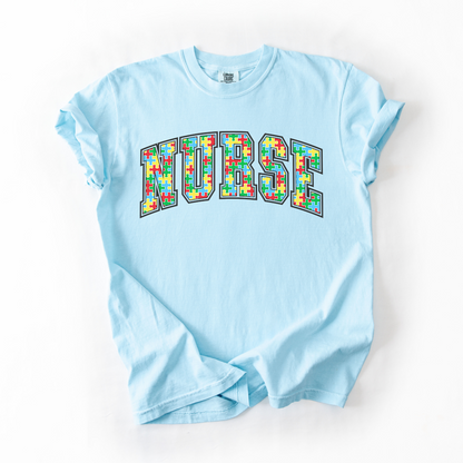Nurse Autism Awareness T-Shirt