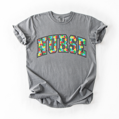 Nurse Autism Awareness T-Shirt