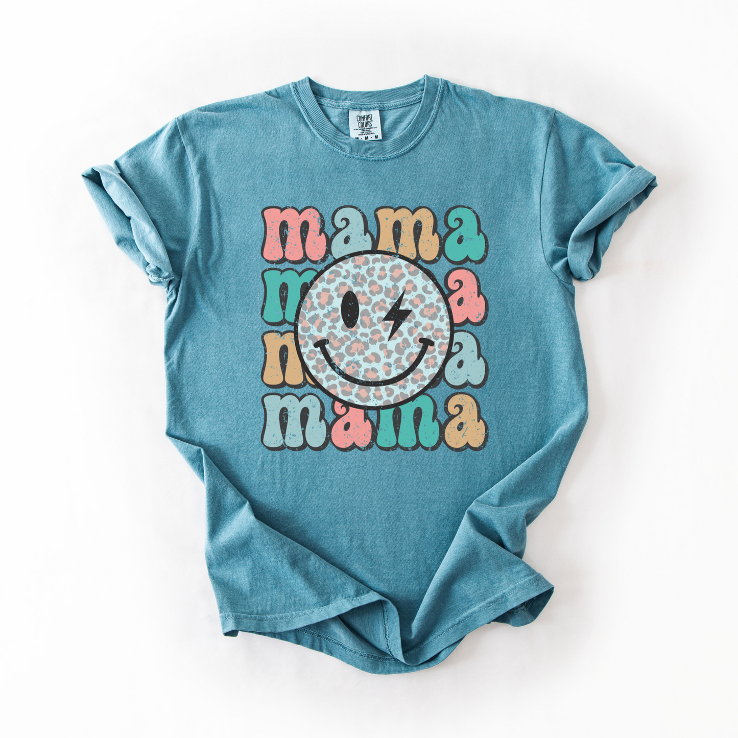 Retro Mama Stacked x 4 Distressed