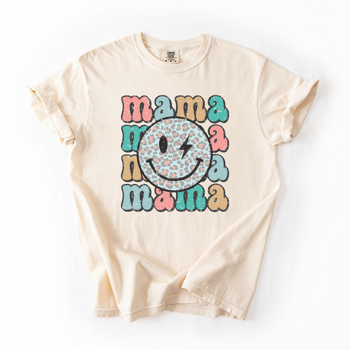 Retro Mama Stacked x 4 Distressed