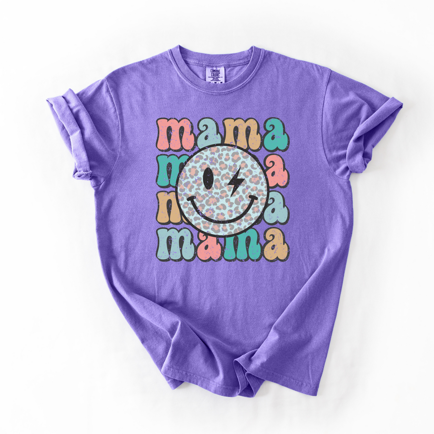 Retro Mama Stacked x 4 Distressed