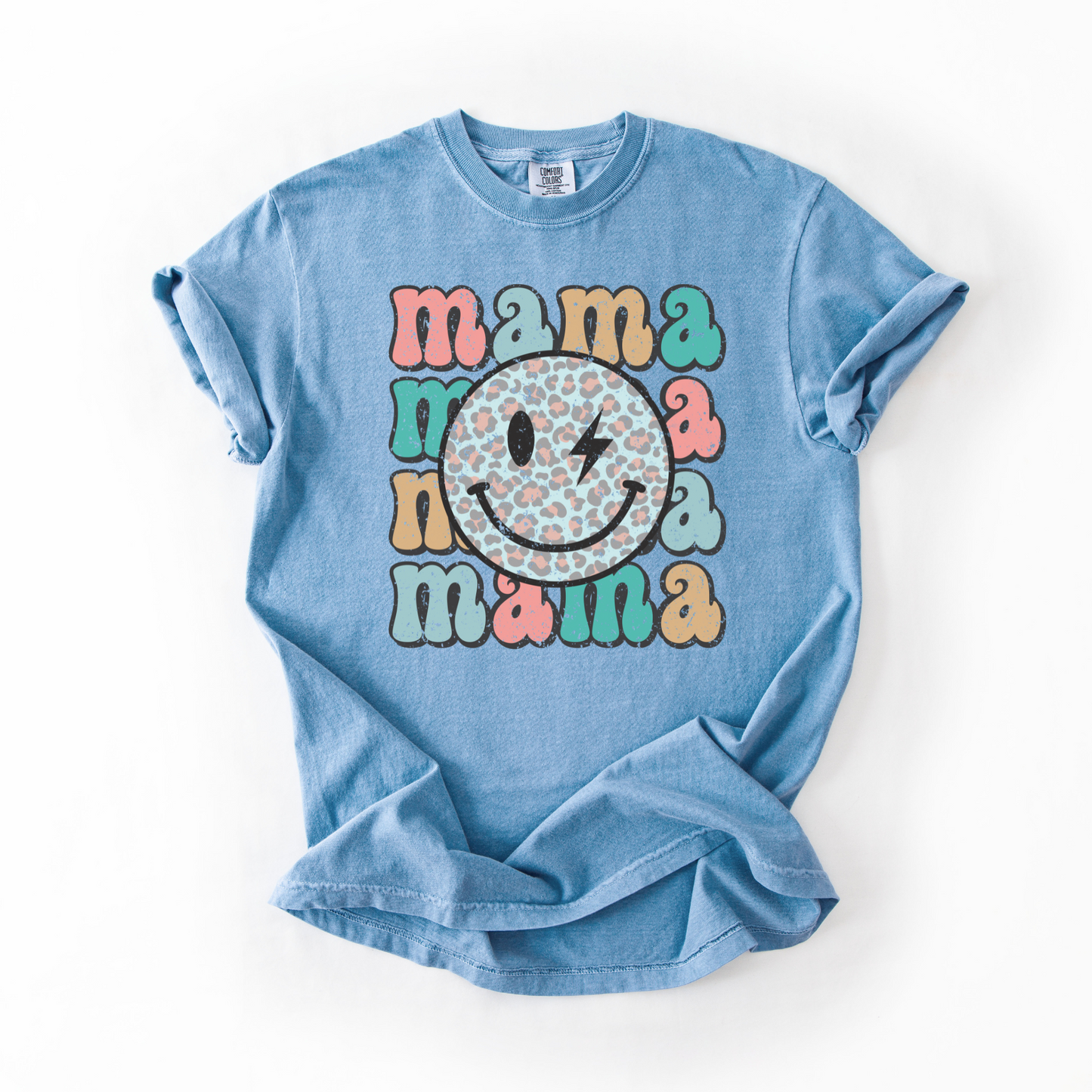 Retro Mama Stacked x 4 Distressed